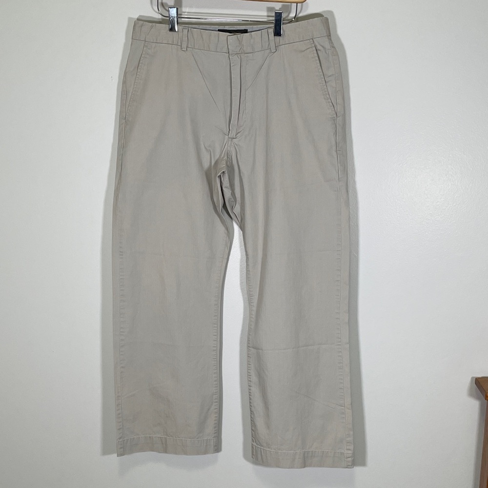 Banana Republic 34x30 Men's Light Khaki Dress Pants